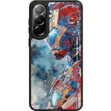 Samsung Galaxy A37 Uyumlu Iron Man ( Demir Adam ) Tasarımlı Glossy Premium Kılıf