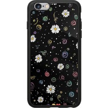 iPhone 6 Plus / 6s Plus Uyumlu Floral Tasarımlı Glossy Premium Kılıf