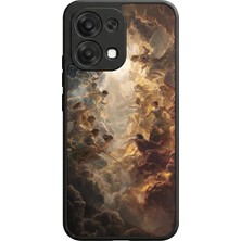 Oppo A6 Pro Uyumlu Melek Tasarımlı Glossy Premium Kılıf