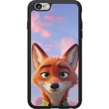 iPhone 6 Plus / 6s Plus Uyumlu Zootropolis Tasarımlı Glossy Premium Kılıf