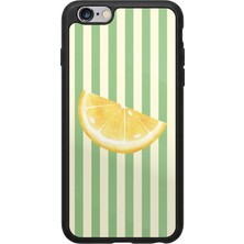 iPhone 6 Plus / 6s Plus Uyumlu Limon Tasarımlı Glossy Premium Kılıf