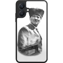 Samsung Galaxy A07 Uyumlu Mustafa Kemal Ataturk Tasarımlı Glossy Premium Kılıf