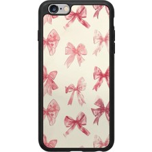 iPhone 6 Plus / 6s Plus Uyumlu Kurdele Tasarımlı Glossy Premium Kılıf