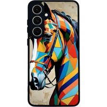 Samsung Galaxy A16 Uyumlu At Horse Tasarımlı Glossy Premium Kılıf