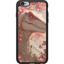 iPhone 6 Plus / 6s Plus Uyumlu Dinazor Tasarımlı Glossy Premium Kılıf