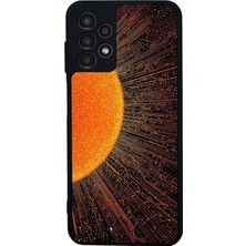 Samsung Galaxy A13 Uyumlu Güneş Tasarımlı Glossy Premium Kılıf