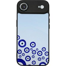 iPhone 17 Air Uyumlu Nazar Tasarımlı Glossy Premium Kılıf