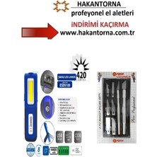 ALWAYSSPEED Ht- Arm Şarjlı LED Lamba Fener Işıldak Kampçı Tamirci Lambası 420 Lümen