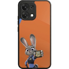Oppo A6 Pro Uyumlu Zootropolis Tasarımlı Glossy Premium Kılıf