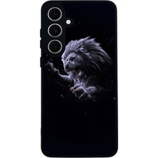 Samsung Galaxy A16 Uyumlu Aslan Tasarımlı Glossy Premium Kılıf