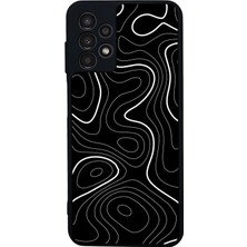 Samsung Galaxy A13 Uyumlu Çizgi Sanatı Tasarımlı Glossy Premium Kılıf