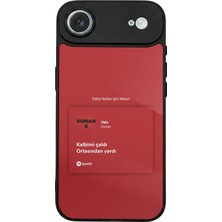 iPhone 17 Air Uyumlu Sarki Sozleri Tasarımlı Glossy Premium Kılıf