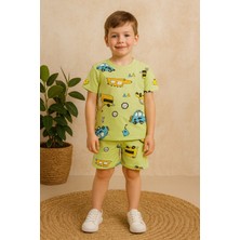 GMG Collection Baby Rahat Giyim Şort Tişört Pijama Takımcars
