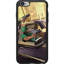 iPhone 6 Plus / 6s Plus Uyumlu Gta Tasarımlı Glossy Premium Kılıf