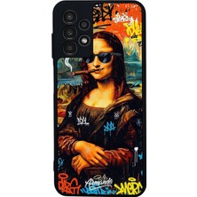 Samsung Galaxy A23 Uyumlu Monalisa Tasarımlı Glossy Premium Kılıf
