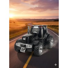 Telkur WS-560 Nostaljik Traktör Görünümlü LED Işıklı Bluetooth,hafıza Kartı,usb Bellek,aux ve Radyo Destekli Hoparlör Siyah