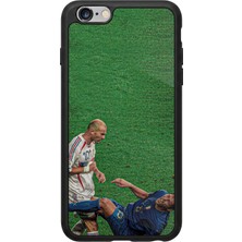 iPhone 6 Plus / 6s Plus Uyumlu Zidane Tasarımlı Glossy Premium Kılıf