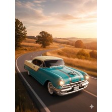 Telkur WS-598 Nostaljik Araba Görünümlü Bluetooth,hafıza Kartı,usb Bellek,aux ve Radyo Destekli Hoparlör Turkuaz