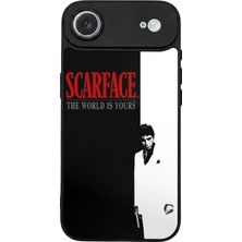 iPhone 17 Air Uyumlu Scarface Tasarımlı Glossy Premium Kılıf