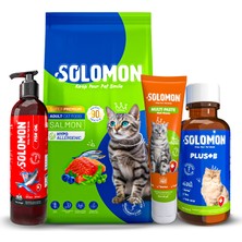 Solomon Mega Yetişkin Kedi Mama Seti