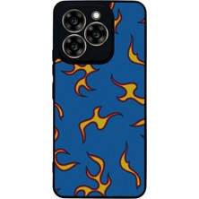 Reeder S919 Uyumlu Retro Flame Patterns Tasarımlı Glossy Premium Kılıf