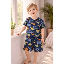 GMG Collection Baby Rahat Giyim Şort Tişört Pijama Takımdinoroad