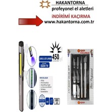 ALWAYSSPEED Ht -Arm Şarjlı LED Lamba Fener Işıldak Kampçı Tamirci Lambası 450 Lümen ESEN179