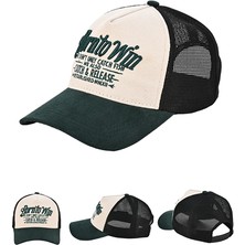 Fujin Btw Trucker Şapka Beige Green