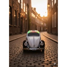 Telkur WS-1958BT Nostaljik Araba Görünümlü LED Işıklı Bluetooth,hafıza Kartı,usb Bellek,aux ve Radyo Destekli Hoparlör Siyah