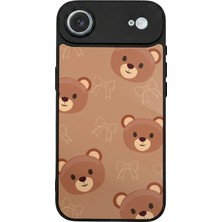 iPhone 17 Air Uyumlu Ayı Tasarımlı Glossy Premium Kılıf