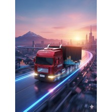 Telkur WS-691 Nostaljik Tır Görünümlü Güneş Enerjili Bluetooth,hafıza Kartı,usb Bellek,aux ve Radyo Destekli Hoparlör Kırmızı