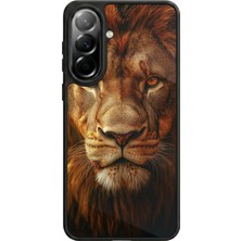 Samsung Galaxy A57 Uyumlu Aslan Tasarımlı Glossy Premium Kılıf