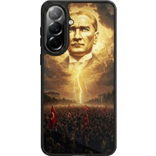 Samsung Galaxy A57 Uyumlu Mustafa Kemal Ataturk Tasarımlı Glossy Premium Kılıf
