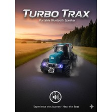 Telkur WS-560 Nostaljik Traktör Görünümlü LED Işıklı Bluetooth,hafıza Kartı,usb Bellek,aux ve Radyo Destekli Hoparlör Zümrüt Yeşil