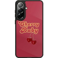 Samsung Galaxy A57 Uyumlu Kiraz Tasarımlı Glossy Premium Kılıf