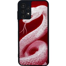Samsung Galaxy A23 Uyumlu Yılan Tasarımlı Glossy Premium Kılıf
