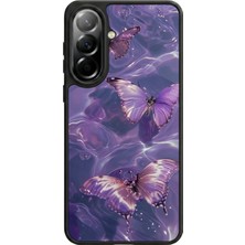 Samsung Galaxy A37 Uyumlu Kelebek Tasarımlı Glossy Premium Kılıf