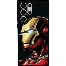 Samsung Galaxy S23 Ultra Uyumlu  Iron Man ( Demir Adam ) Tasarımlı Glossy Premium Kılıf