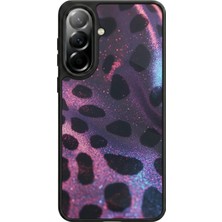 Samsung Galaxy A37 Uyumlu Hologram Leopar Tasarımlı Glossy Premium Kılıf