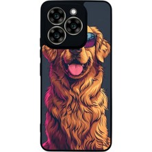 Reeder S919 Uyumlu Golden Kopek Tasarımlı Glossy Premium Kılıf