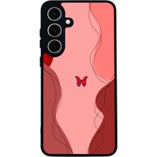 Samsung Galaxy A16 Uyumlu Kelebek Tasarımlı Glossy Premium Kılıf