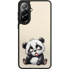 Samsung Galaxy A57 Uyumlu Panda Tasarımlı Glossy Premium Kılıf
