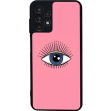 Samsung Galaxy A23 Uyumlu Göz Tasarımlı Glossy Premium Kılıf