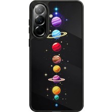 Samsung Galaxy A57 Uyumlu Uzay Tasarımlı Glossy Premium Kılıf