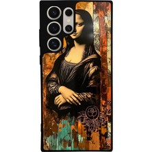 Samsung Galaxy S23 Ultra Uyumlu Monalisa Tasarımlı Glossy Premium Kılıf