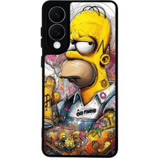Samsung Galaxy S25 Edge Uyumlu The Simpsons Tasarımlı Glossy Premium Kılıf
