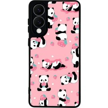 Samsung Galaxy S25 Edge Uyumlu Panda Tasarımlı Glossy Premium Kılıf