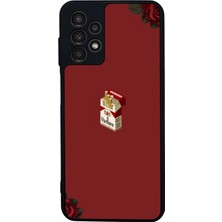 Samsung Galaxy A13 Uyumlu Kirmizi Tasarımlı Glossy Premium Kılıf