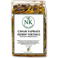 Nk Organik Derin Yırtıklı Çınar Yaprağı 100GR