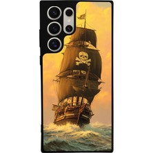 Samsung Galaxy S23 Ultra Uyumlu Korsan Tasarımlı Glossy Premium Kılıf